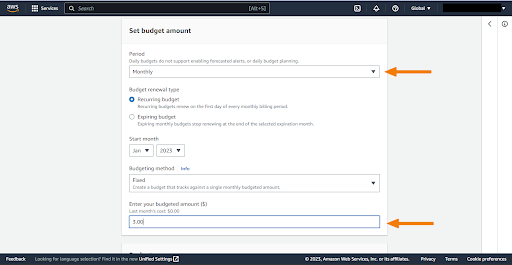 Setting Up Your AWS Budget and Billing Alerts